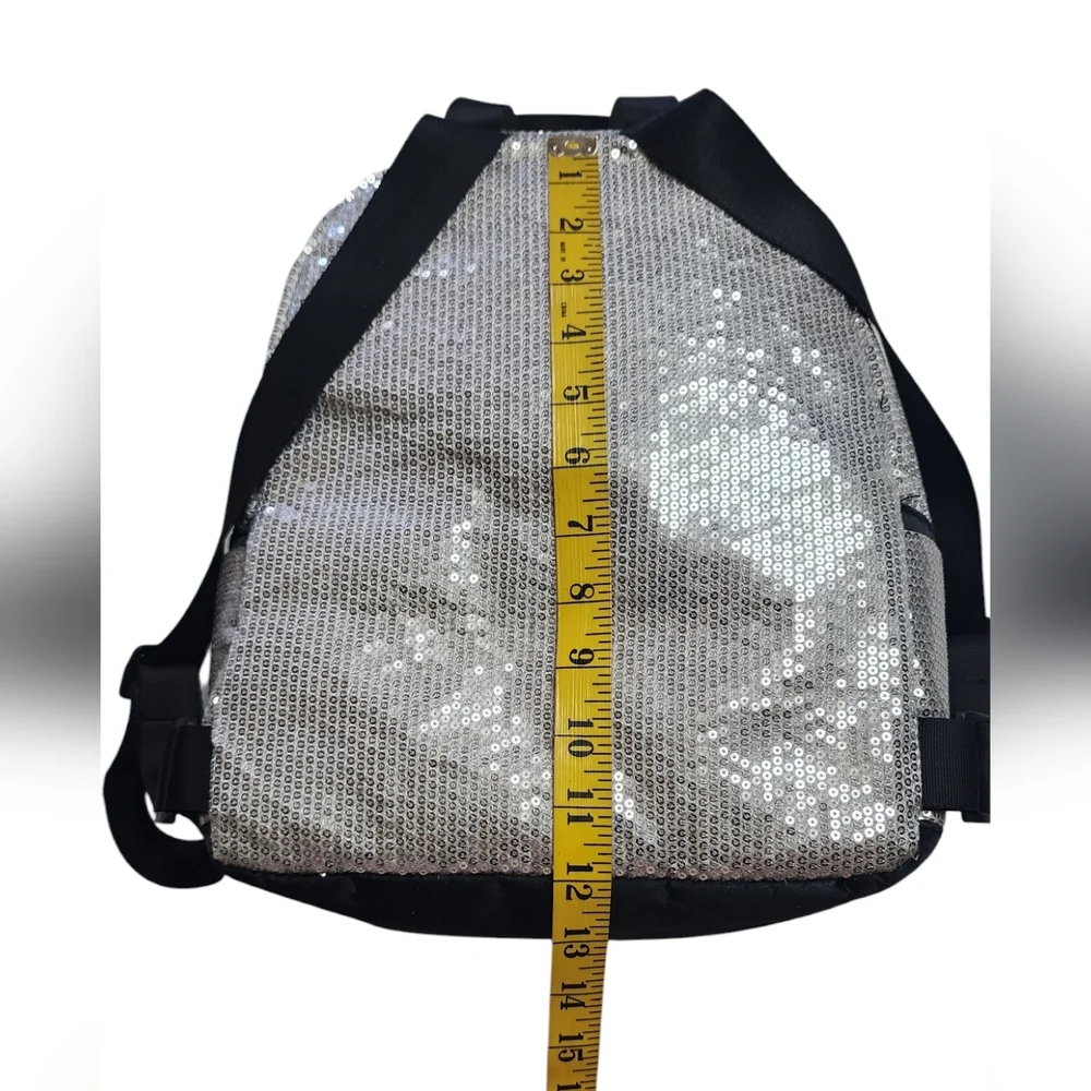 Silver Sequins Dance Backpack